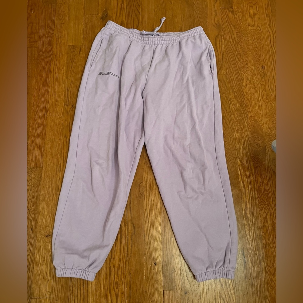 PANGAIA LILAC JOGGERS SIZE XL